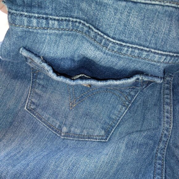 Levis 526 Jeans Womens 8 Medium Blue Slender Boot Bootcut Stretch Denim Classic - Picture 16 of 16